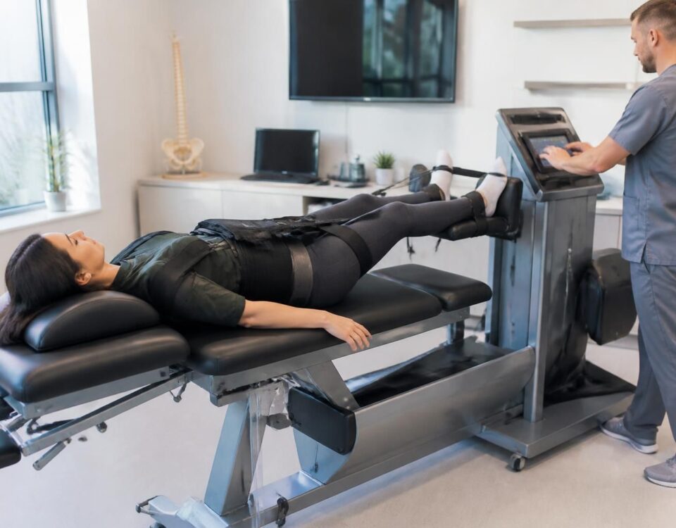 découvrez le fonctionnement d'une table de décompression neurovertébrale, un appareil conçu pour soulager les douleurs dorsales en étirant délicatement la colonne vertébrale.