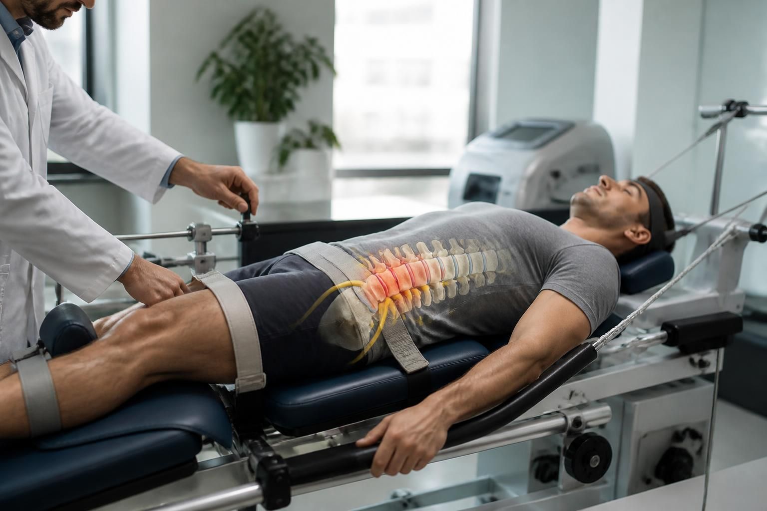 découvrez comment la décompression neurovertébrale soulage les racines nerveuses comprimées en réduisant la pression et en favorisant la guérison naturelle pour un soulagement efficace de la douleur.