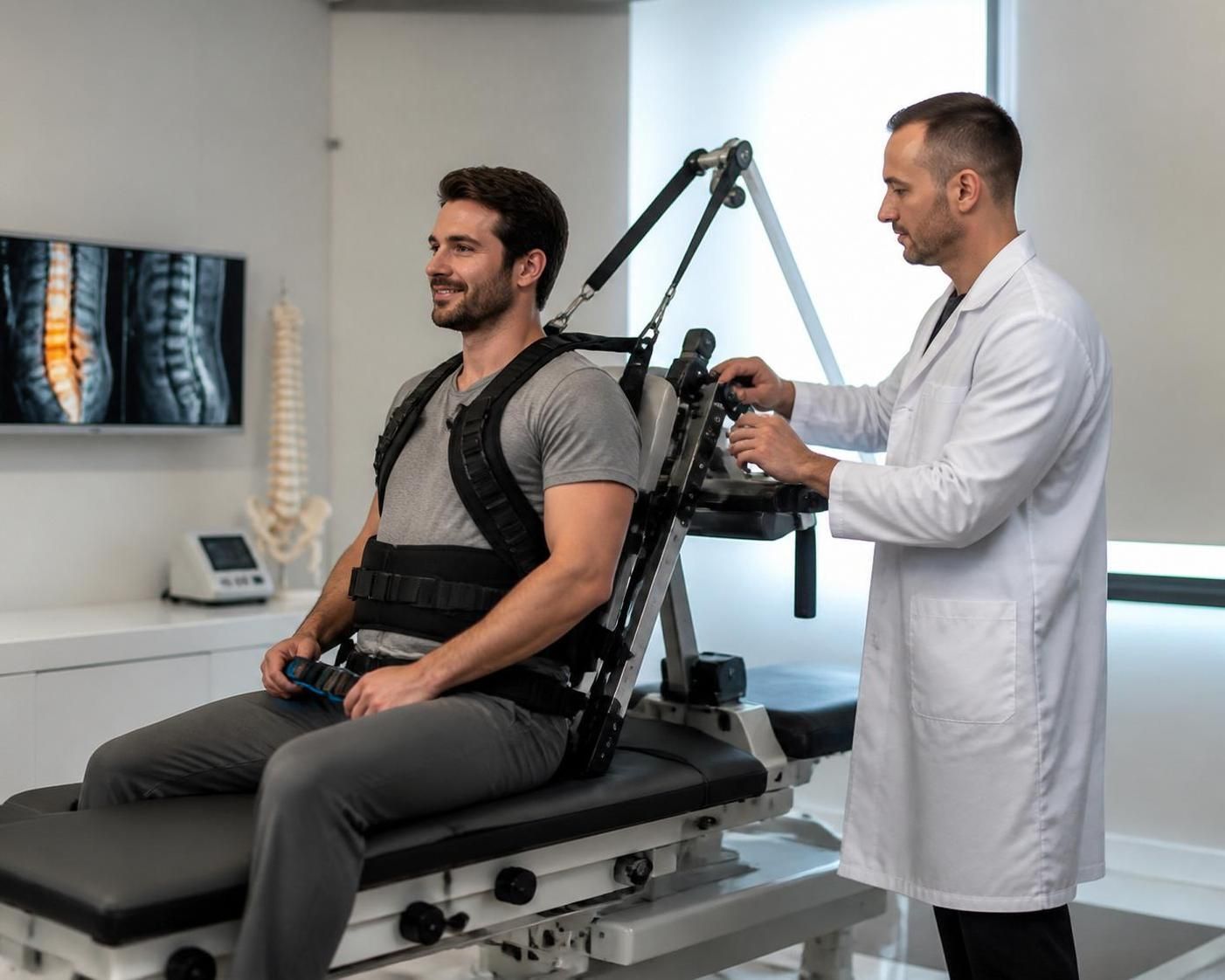 découvrez comment la décompression neurovertébrale peut soulager les douleurs dorsales et cervicales, améliorant ainsi votre mobilité et votre qualité de vie.