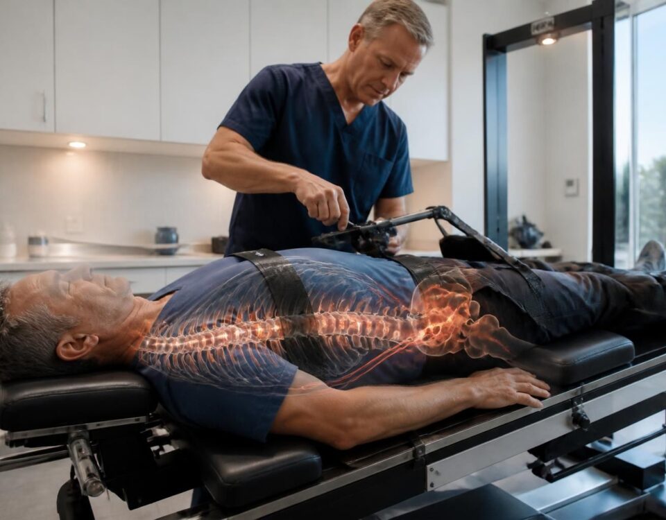 découvrez comment la décompression neurovertébrale favorise une meilleure circulation sanguine au niveau des disques intervertébraux, soulageant la douleur et améliorant la santé de la colonne vertébrale.