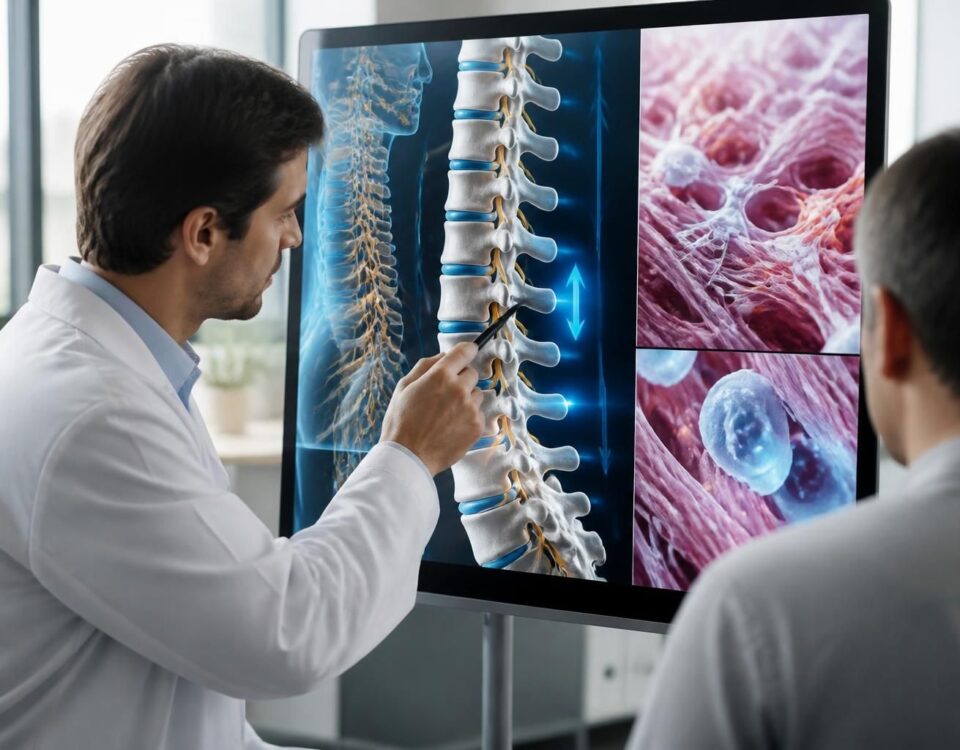 découvrez comment la décompression neurovertébrale stimule la régénération des tissus en améliorant la circulation et en réduisant la pression on les nerfs pour une meilleure santé.