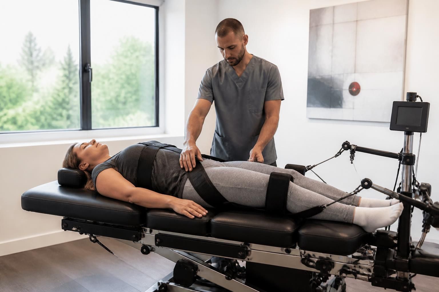 découvrez comment la décompression neurovertébrale peut soulager efficacement les hernies discales en réduisant la pression sur les nerfs, améliorant ainsi la mobilité et réduisant la douleur.