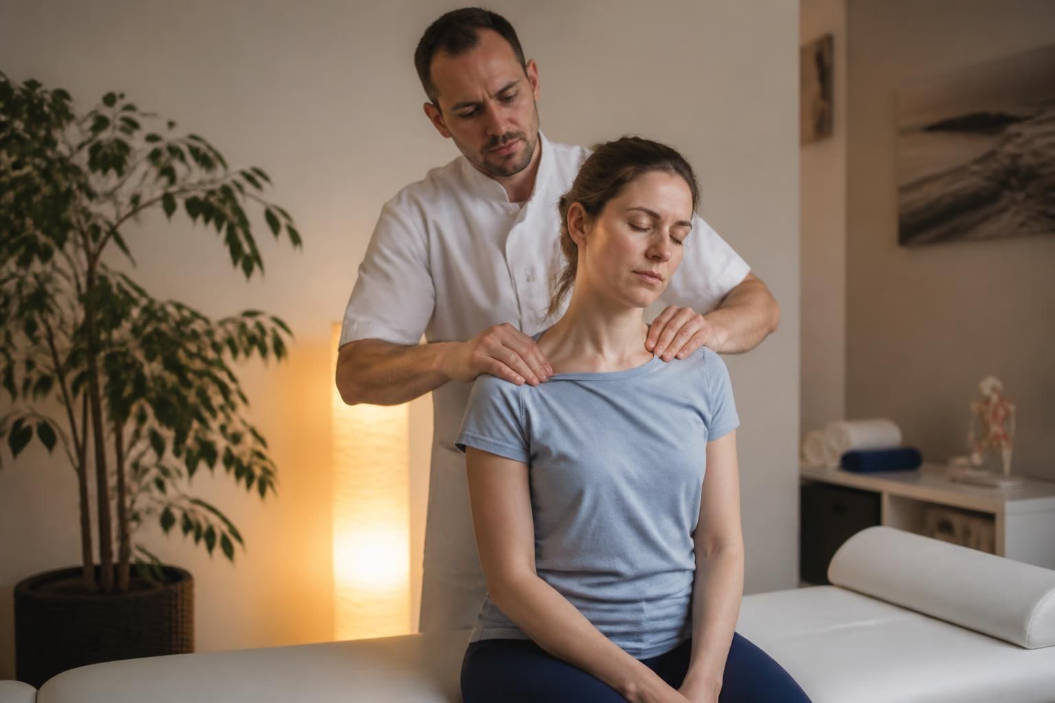 découvrez comment l’ostéopathie aide à soulager les tensions musculaires causées par le stress en rééquilibrant le corps et favorisant la détente.