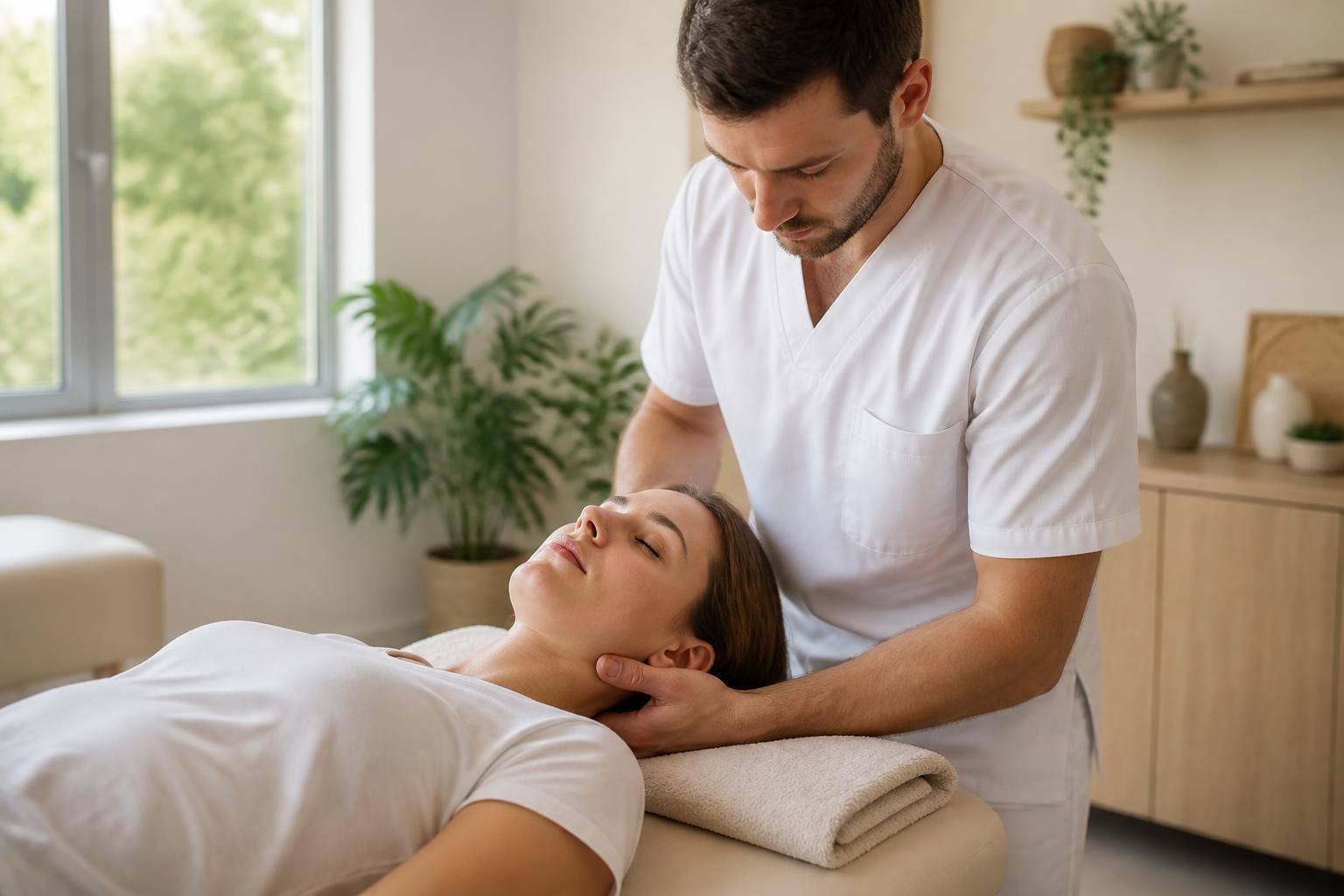 découvrez comment l'ostéopathie peut améliorer la qualité de votre sommeil en soulageant les tensions et en favorisant une meilleure relaxation du corps.
