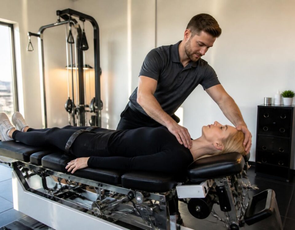 découvrez la décompression neurovertébrale et l'alignement postural, un traitement complet pour soulager les douleurs dorsales et améliorer votre bien-être général.