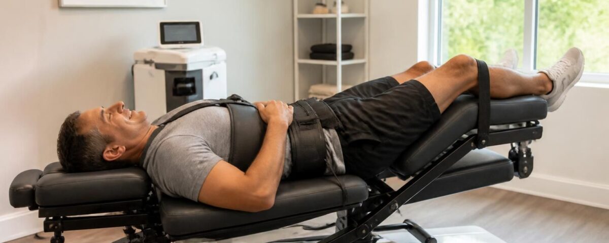découvrez comment la décompression neurovertébrale peut soulager durablement les douleurs chroniques au bas du dos et améliorer votre qualité de vie.