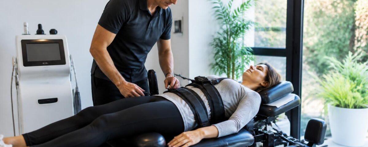 découvrez comment la décompression neurovertébrale peut soulager les douleurs musculaires associées au dos et améliorer votre bien-être.