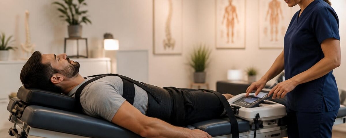 découvrez comment la décompression neurovertébrale peut soulager les douleurs sciatiques, offrant une alternative efficace et naturelle aux traitements médicamenteux.