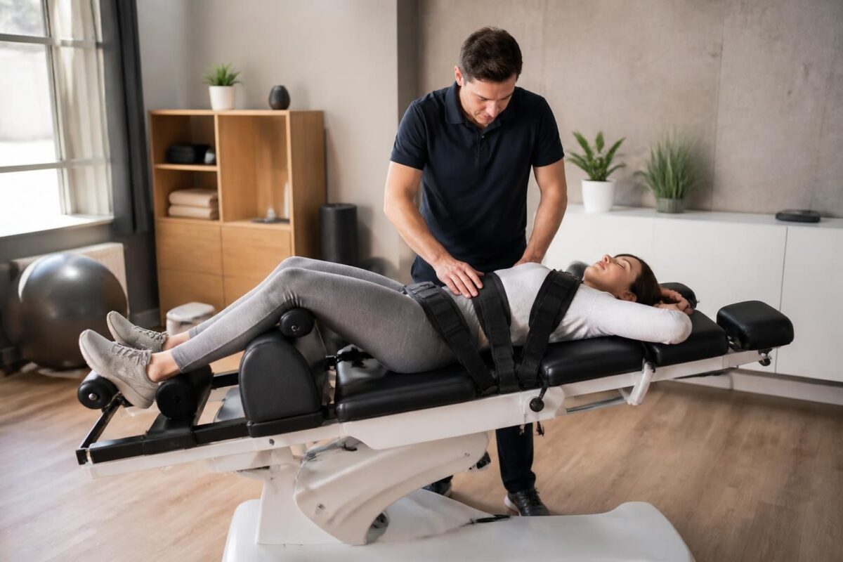 découvrez les bienfaits de la décompression neurovertébrale pour soulager efficacement les douleurs musculaires associées et améliorer votre bien-être.