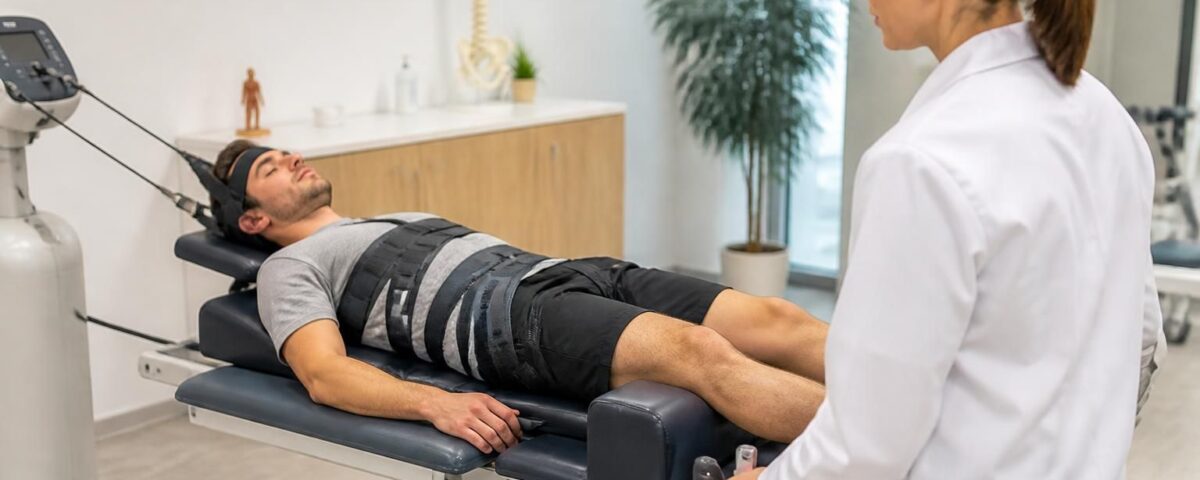 découvrez la décompression neurovertébrale, une méthode non chirurgicale efficace pour soulager les maux de dos et retrouver votre confort au quotidien.