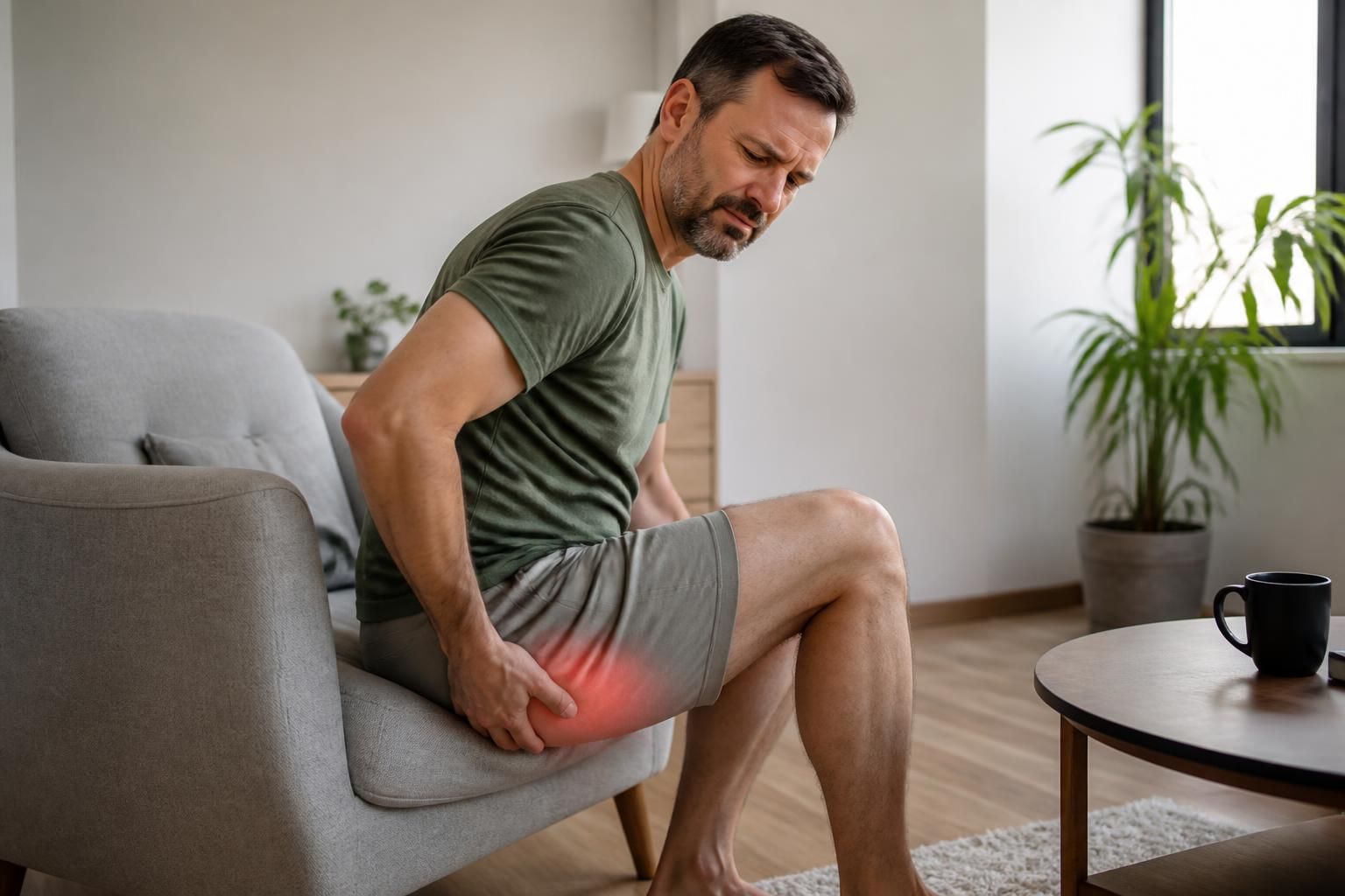 découvrez les causes possibles de la douleur derrière la cuisse et son lien avec le nerf sciatique, ainsi que les symptômes, traitements et conseils pour soulager cette gêne.