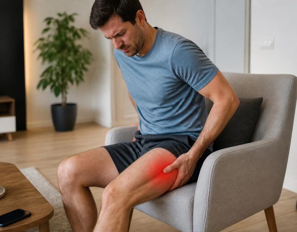 découvrez les causes possibles de la douleur derrière la cuisse et son lien avec le nerf sciatique. informations utiles pour mieux comprendre et soulager cette gêne.