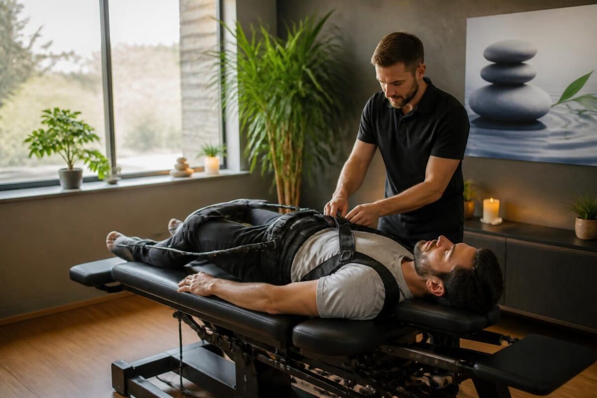 découvrez les bienfaits physiques et psychologiques de la décompression neurovertébrale, une technique efficace pour soulager les douleurs dorsales et améliorer le bien-être global.