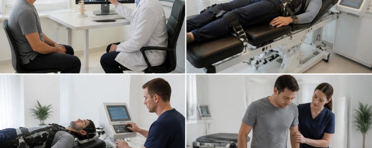 découvrez les différentes étapes d’un traitement de décompression neurovertébrale pour soulager efficacement les douleurs vertébrales et améliorer votre bien-être.