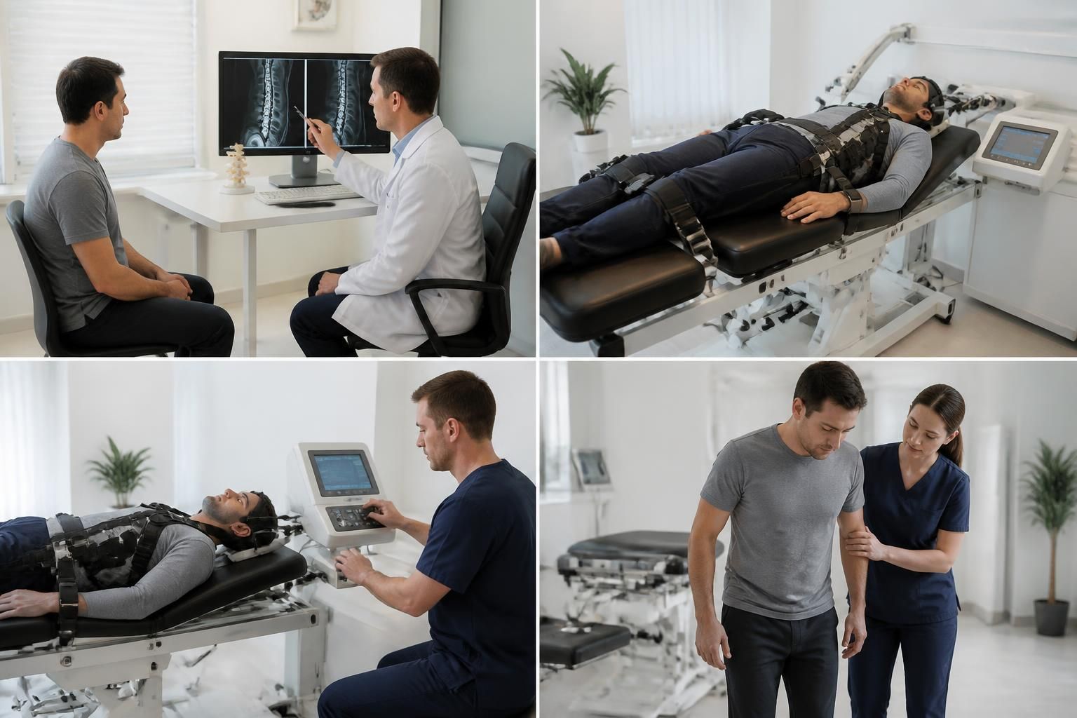 découvrez les différentes étapes d’un traitement de décompression neurovertébrale pour soulager efficacement les douleurs vertébrales et améliorer votre bien-être.