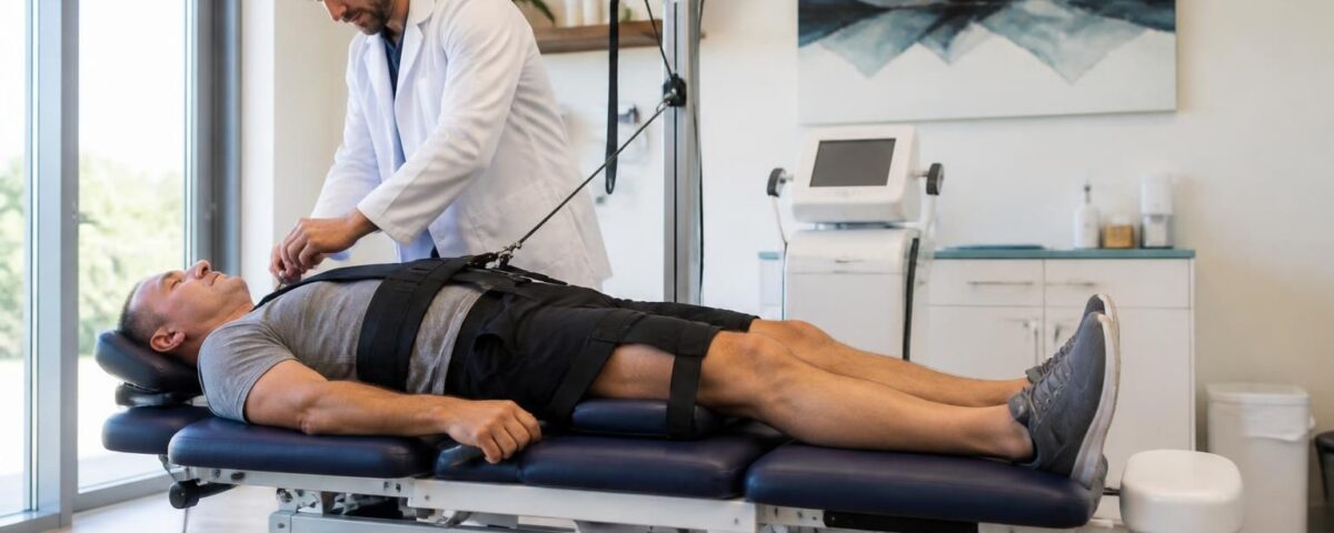 découvrez les dernières innovations en thérapies non invasives, avec un focus détaillé sur la décompression neurovertébrale pour le traitement des douleurs vertébrales.