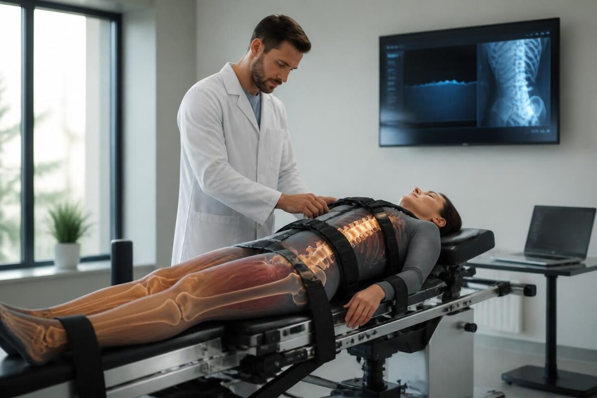 découvrez comment les protocoles personnalisés en décompression neurovertébrale améliorent l'efficacité du traitement pour des résultats optimaux et un soulagement durable.