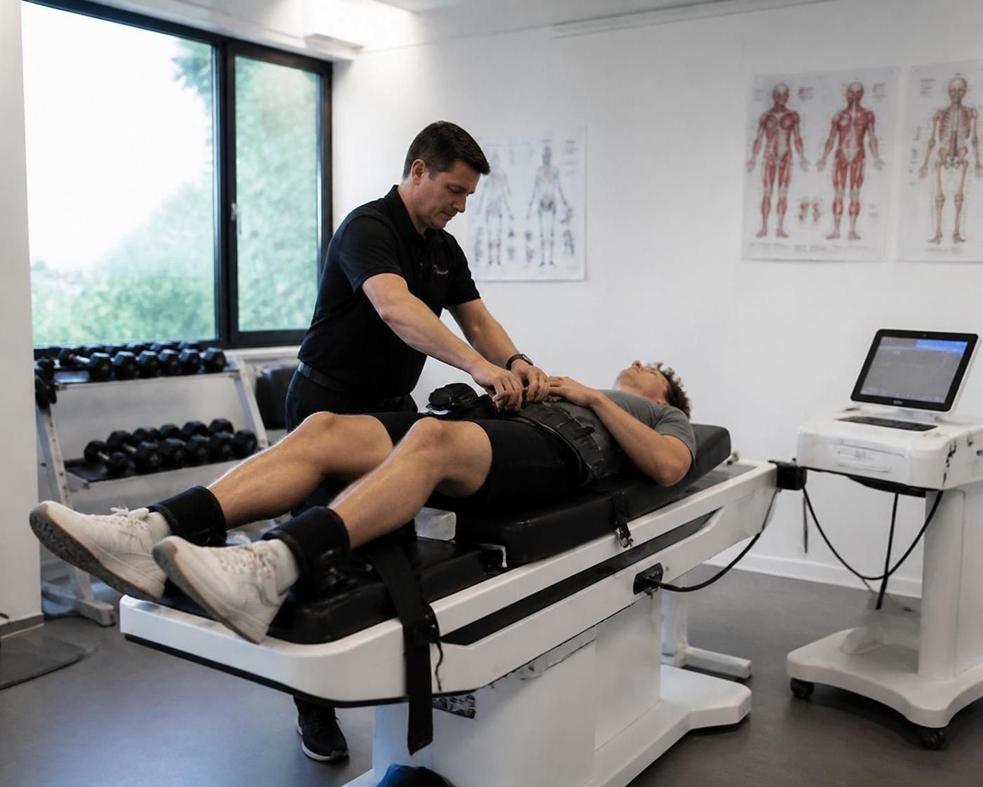 découvrez les protocoles personnalisés de décompression neurovertébrale spécialement conçus pour les sportifs afin d'améliorer leur récupération et performance.