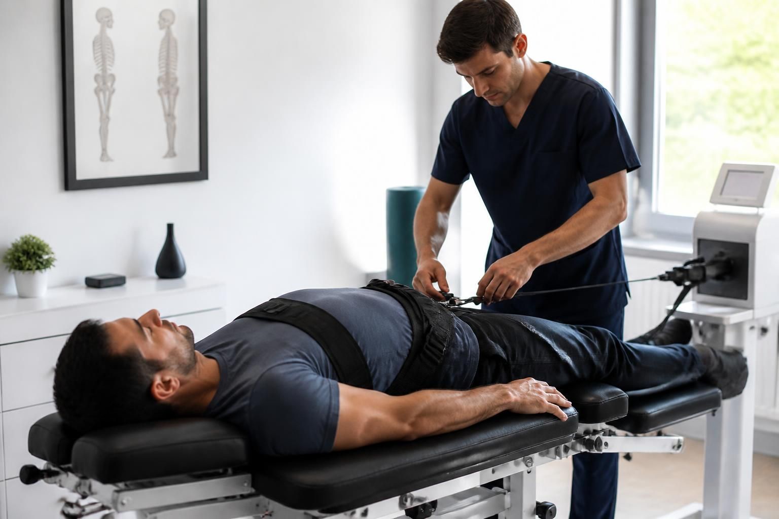 découvrez comment la décompression neurovertébrale permet d'obtenir des résultats cliniques rapides pour soulager efficacement les douleurs et améliorer la qualité de vie.