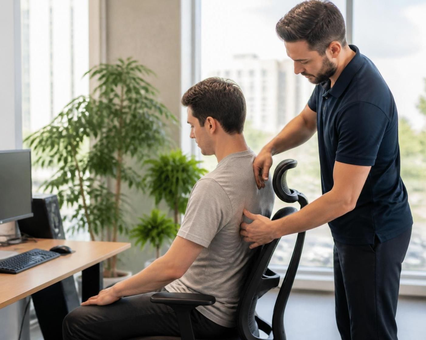 découvrez comment l'ostéopathie peut prévenir efficacement les blessures liées au travail en améliorant votre posture et en réduisant les tensions musculaires.