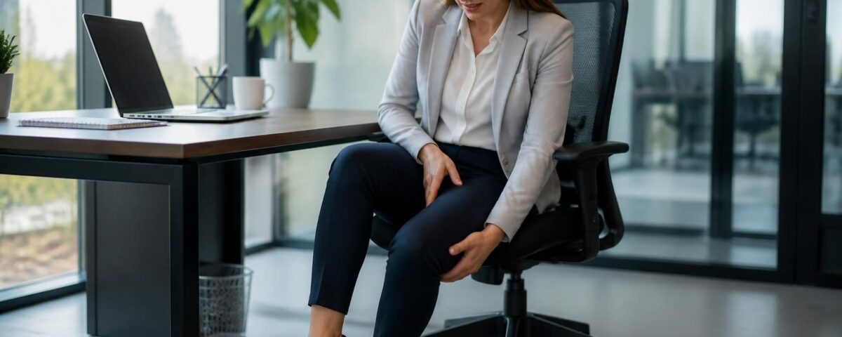 découvrez pourquoi la sciatique provoque des douleurs dans la jambe lorsque vous êtes assis au bureau et comment soulager ces gênes pour améliorer votre confort quotidien.