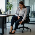 Sciatique assis au bureau : pourquoi la jambe devient douloureuse ? 12 découvrez pourquoi la sciatique provoque des douleurs dans la jambe lorsque vous êtes assis au bureau et comment soulager ces gênes pour améliorer votre confort quotidien.