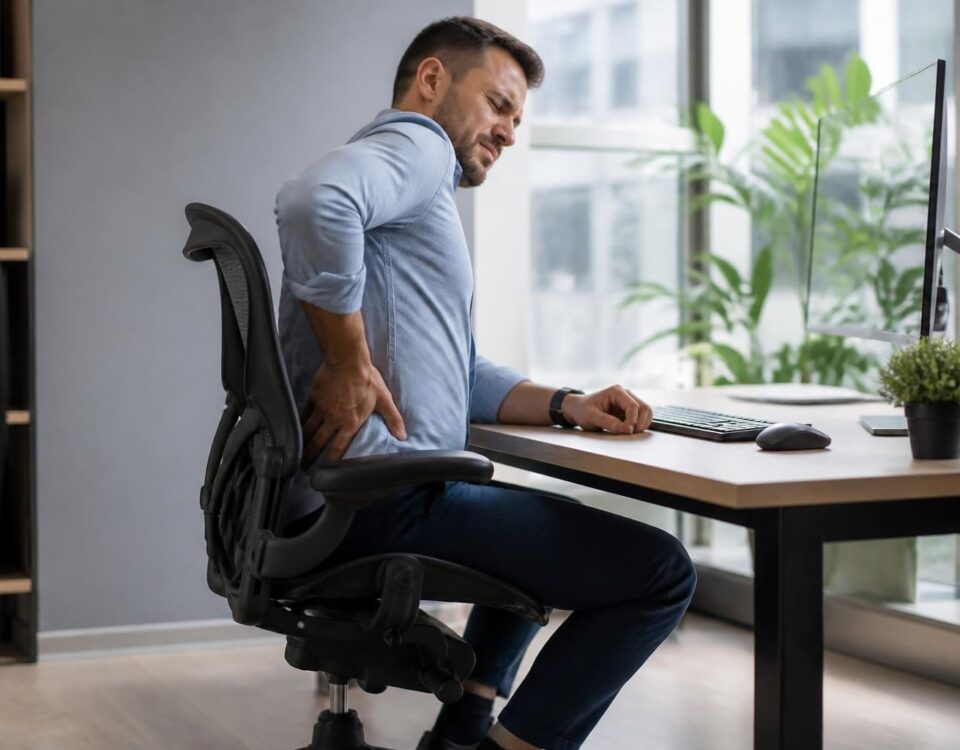 découvrez pourquoi la douleur sciatique s'intensifie en position assise et apprenez des astuces pour soulager cet inconfort au quotidien.
