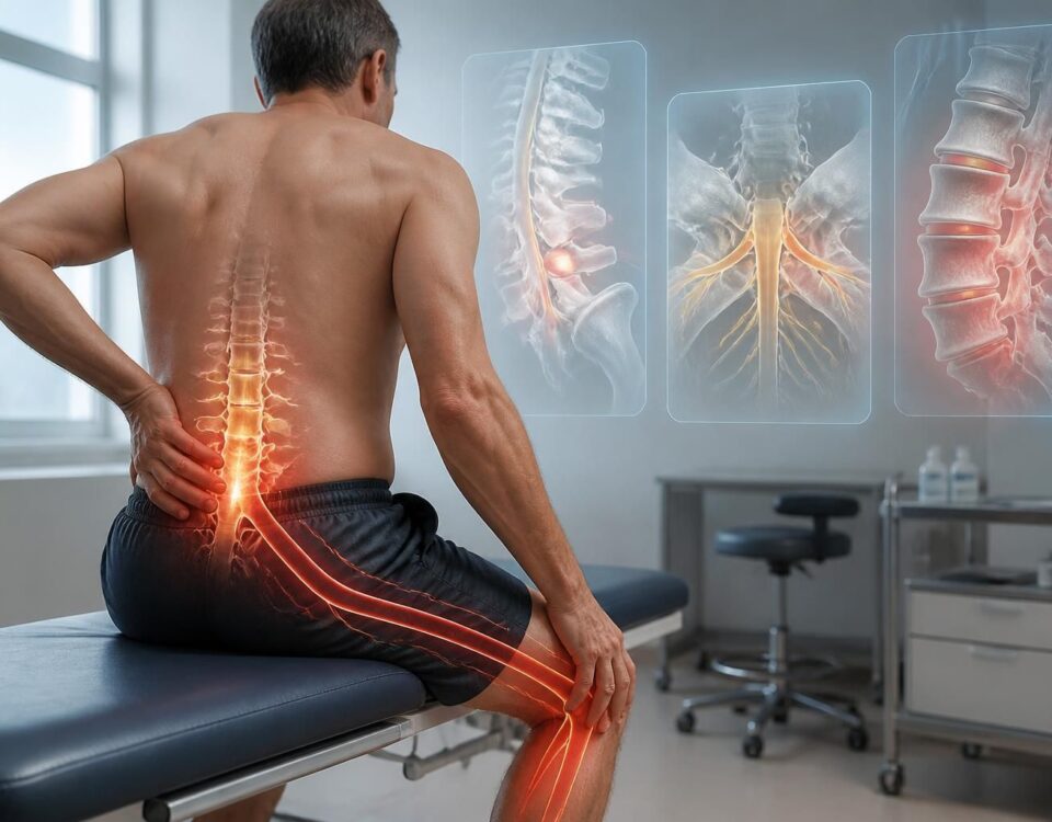 Sciatica: hernia, stenosis or nervous irritation? 34 découvrez les causes de la sciatique : hernie discale, sténose vertébrale ou irritation nerveuse, et apprenez à identifier les symptômes pour mieux soulager la douleur.