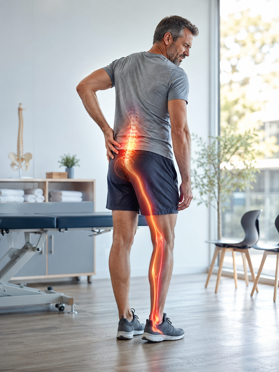 How long does sciatica last? 1 Durée d’une sciatique avec douleur lombaire irradiant dans la jambe