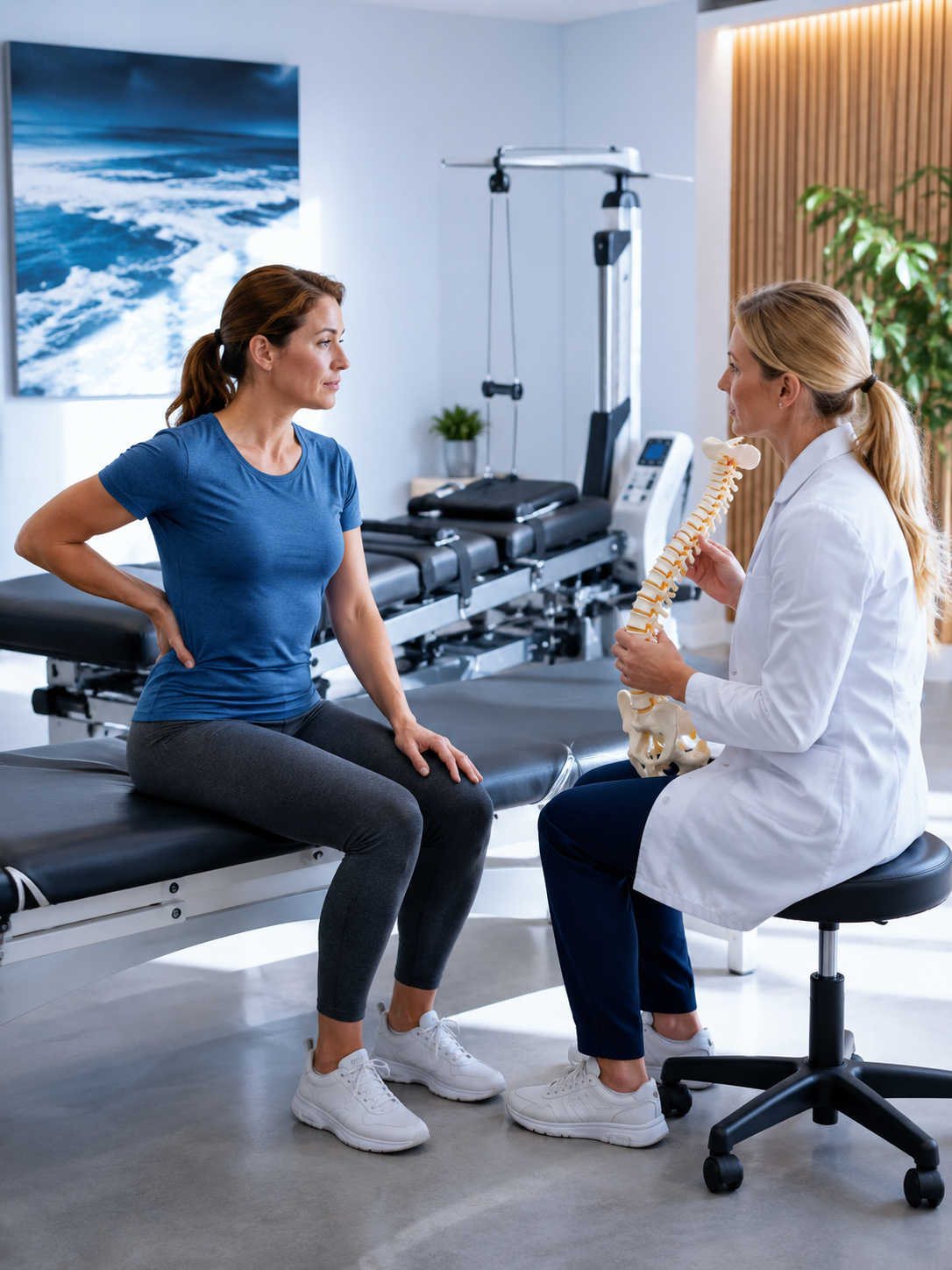 Prendre rendez-vous pour une évaluation de sciatique et décompression neurovertébrale à la Clinique TAGMED