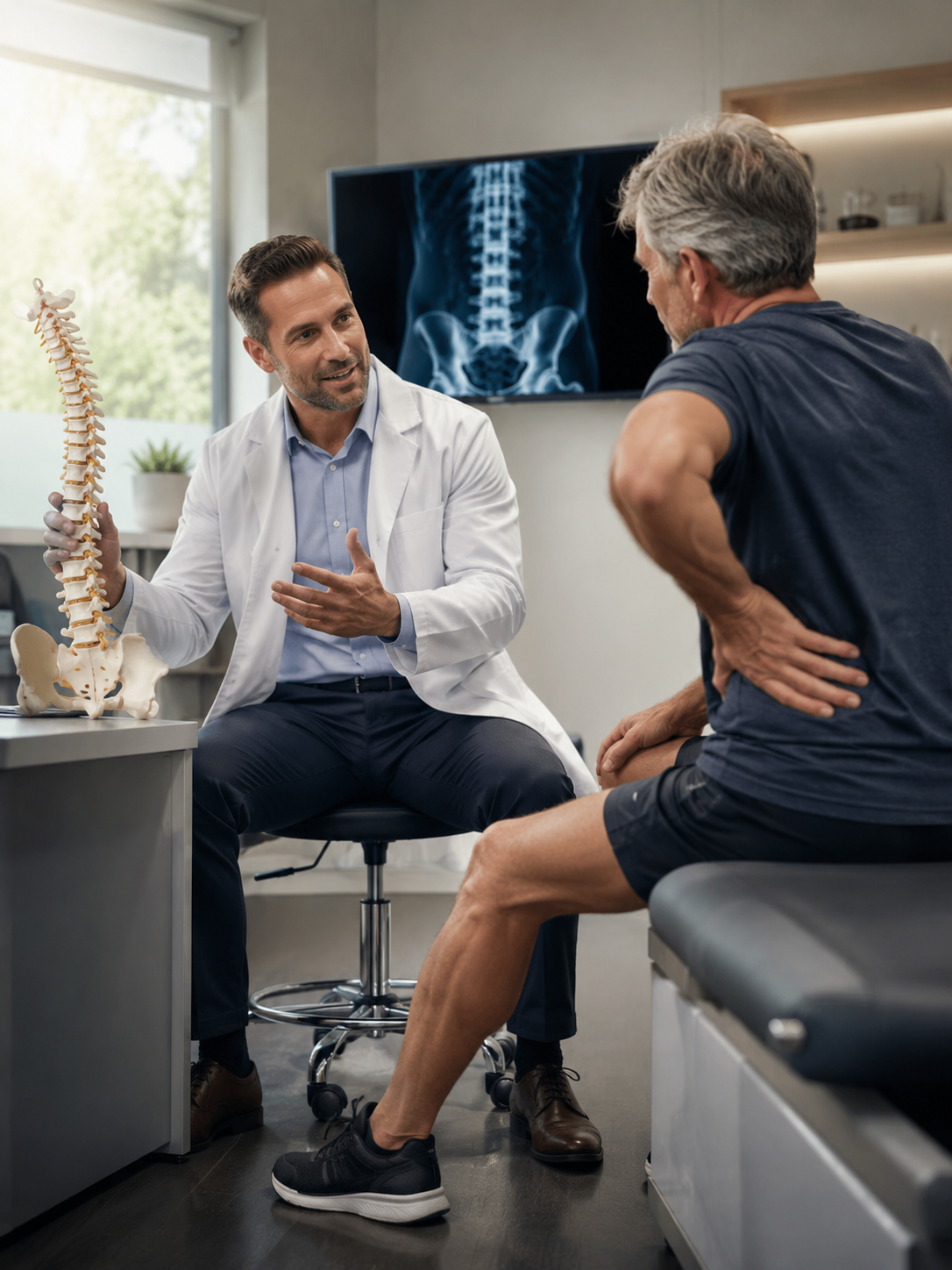 Évaluation pour faiblesse de la jambe ou du pied pouvant évoquer une sciatique