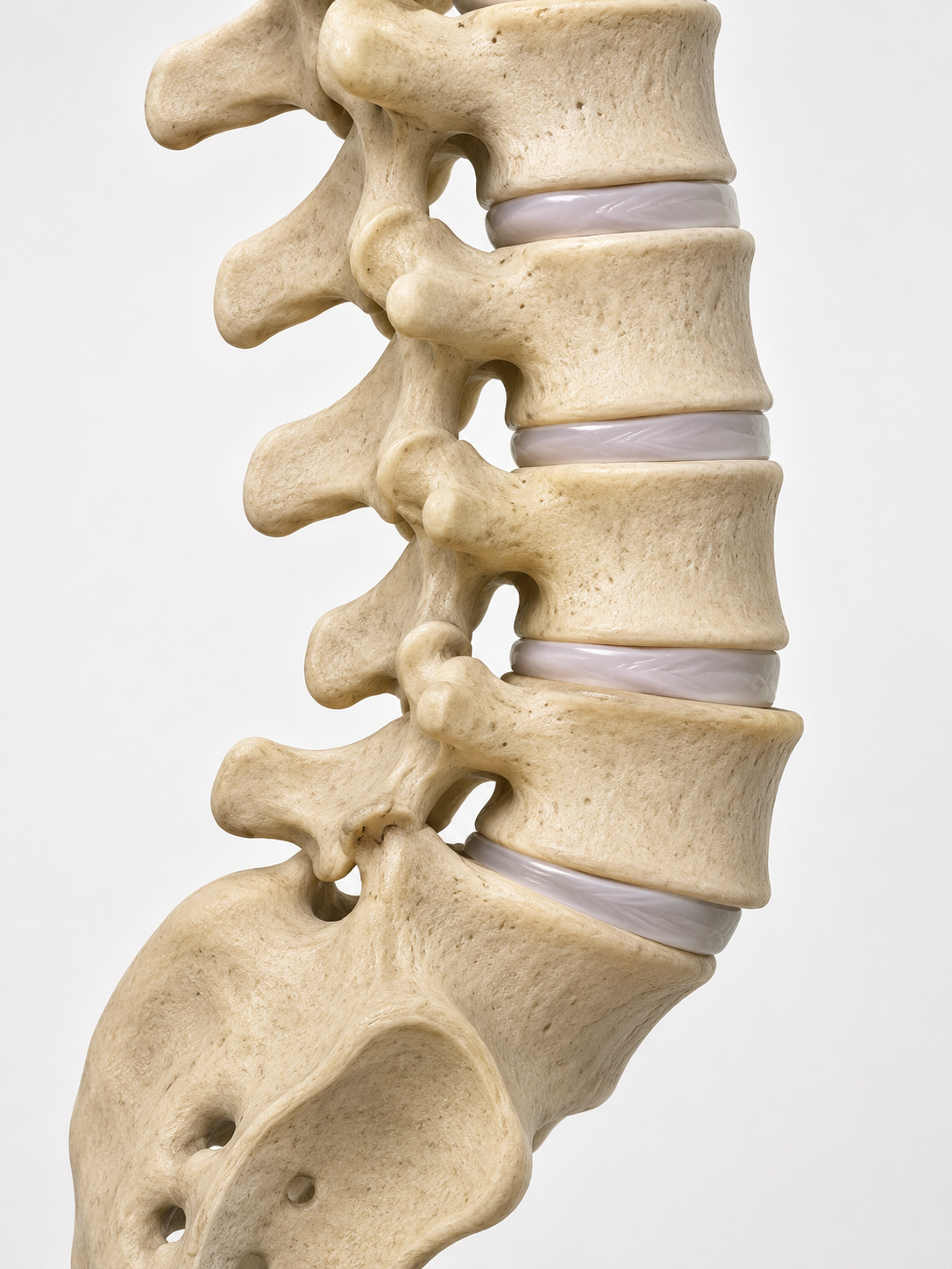 Sciatique et spondylolisthésis 2 Illustration d’un spondylolisthésis lombaire avec glissement vertébral