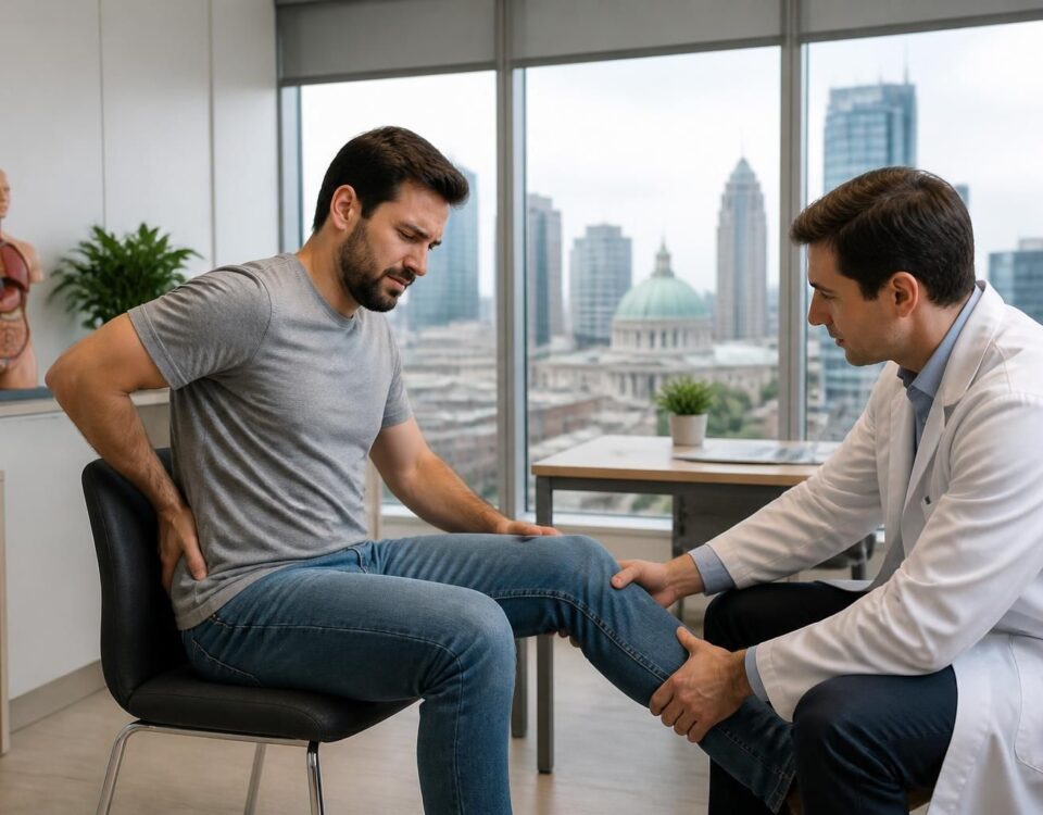consultation spécialisée à montréal pour soulager la douleur dans la fesse et la jambe causée par la sciatique. diagnostic précis et traitements adaptés pour un meilleur confort.