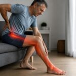 découvrez comment la douleur sciatique se propage jusqu'au pied et comprenez son trajet pour mieux la soulager.