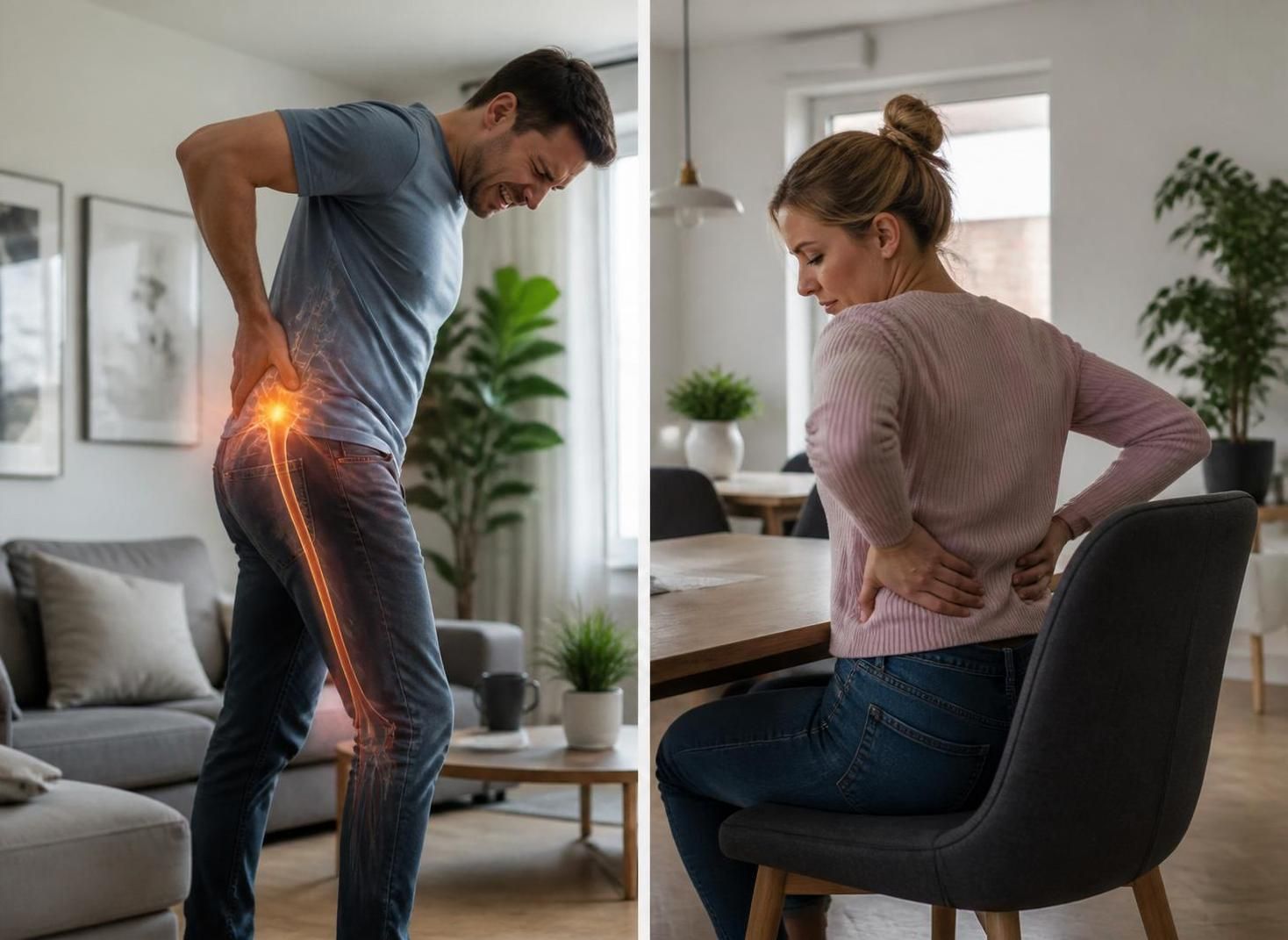 Sciatique : douleur nerveuse ou douleur mécanique ? 21 découvrez les différences entre la douleur sciatique nerveuse et la douleur mécanique, leurs causes, symptômes et solutions pour mieux comprendre et soulager votre mal de dos.