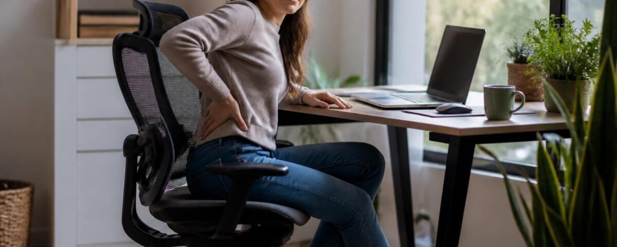 Sciatica in telework: chair, posture and pain in the leg 14 découvrez comment prévenir et soulager la sciatique en télétravail grâce à des conseils on le choix de la chaise, l'adoption d'une bonne posture et la gestion de la douleur dans la jambe.