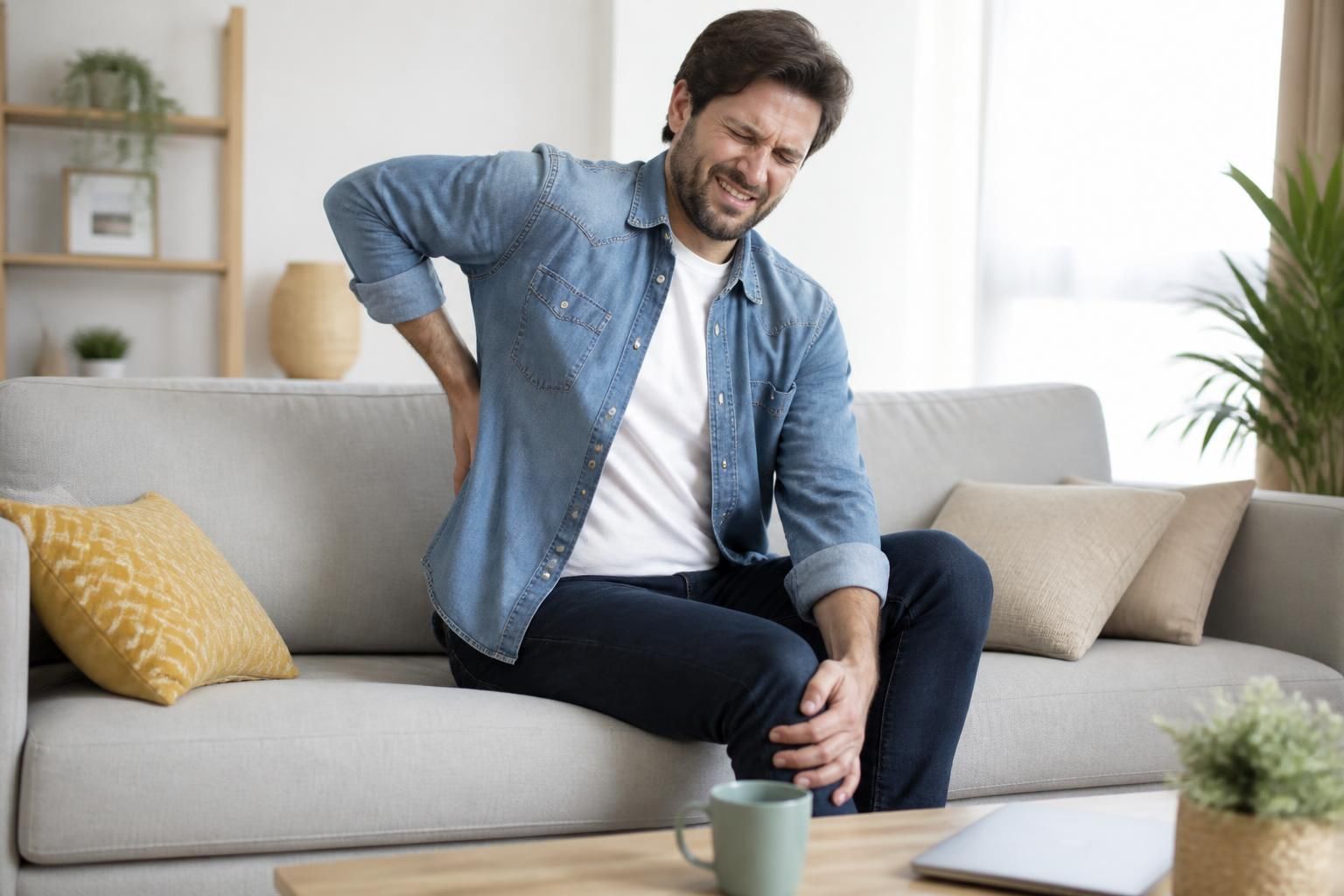 Sciatique et assise sur canapé : pourquoi la douleur peut s’aggraver 23 découvrez pourquoi la douleur sciatique peut s’aggraver en restant assis sur un canapé et apprenez des conseils pour soulager votre mal de dos efficacement.