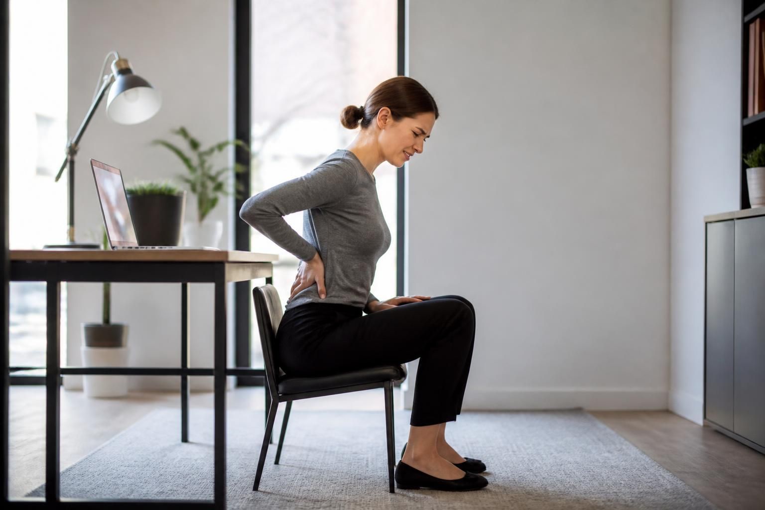 découvrez comment une chaise trop basse peut influencer la sciatique et provoquer des douleurs dans le bas du dos, ainsi que des conseils pour améliorer votre posture.