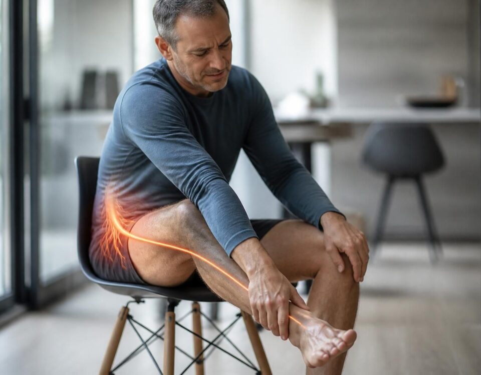 découvrez les liens entre la sciatique et la douleur au bord externe du pied, avec un focus on l'implication possible de la racine nerveuse s1.