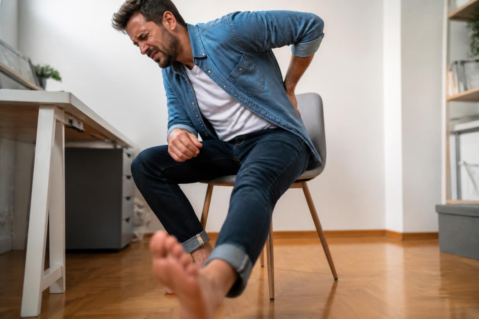 Sciatique et douleur au gros orteil en position assise 23 découvrez les liens entre la sciatique et la douleur au gros orteil en position assise, ainsi que des conseils pour soulager ces symptômes et améliorer votre confort.