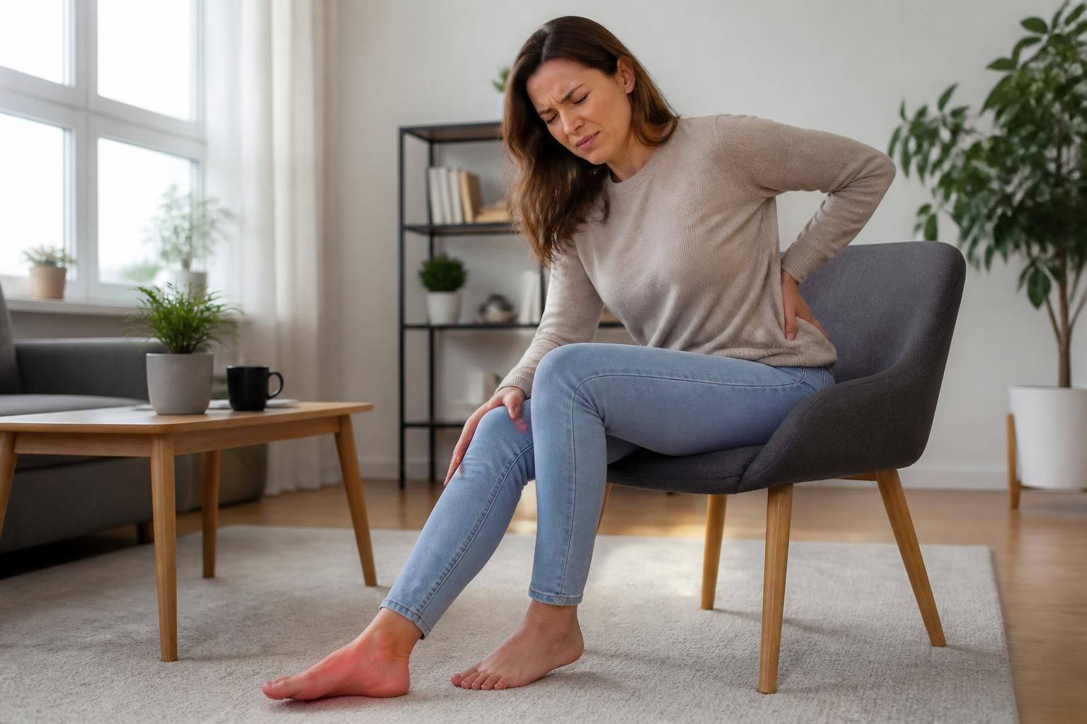 découvrez les causes et solutions pour la sciatique et l'engourdissement du pied en position assise afin d'améliorer votre confort et mobilité au quotidien.
