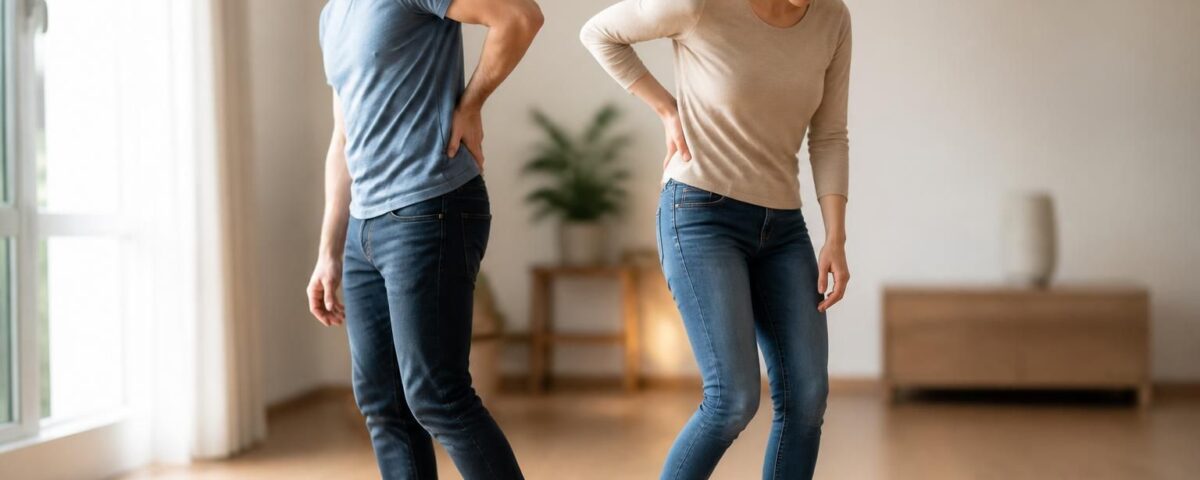 découvrez comment une sciatique et un mauvais appui des pieds au sol peuvent affecter votre posture et entraîner des douleurs. conseils pour améliorer votre équilibre et soulager les tensions.