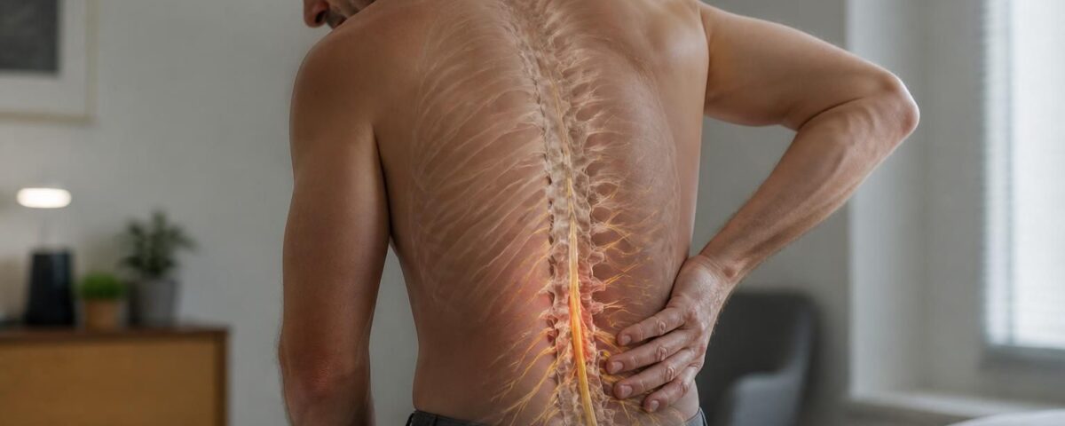 découvrez comment la compression des racines nerveuses dans le canal lombaire provoque la sciatique, ses symptômes, causes et solutions pour soulager la douleur.