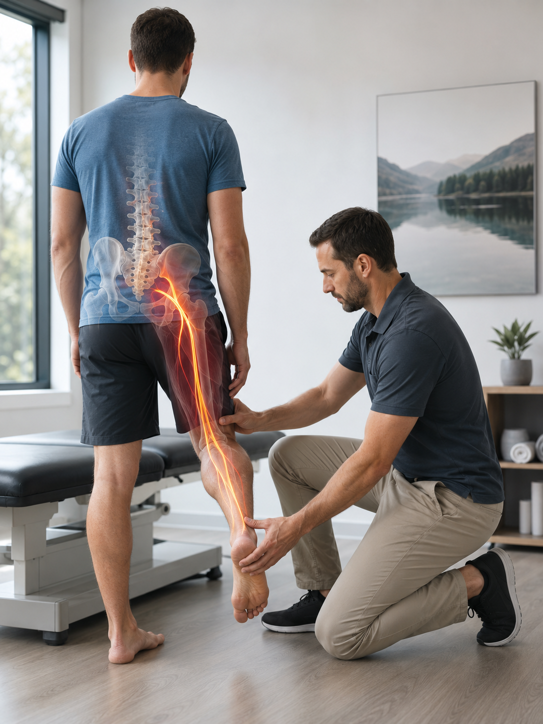 Sciatica Decompression Terrebonne 4 Evaluation before neurovertebral decompression for sciatica in Terrebonne