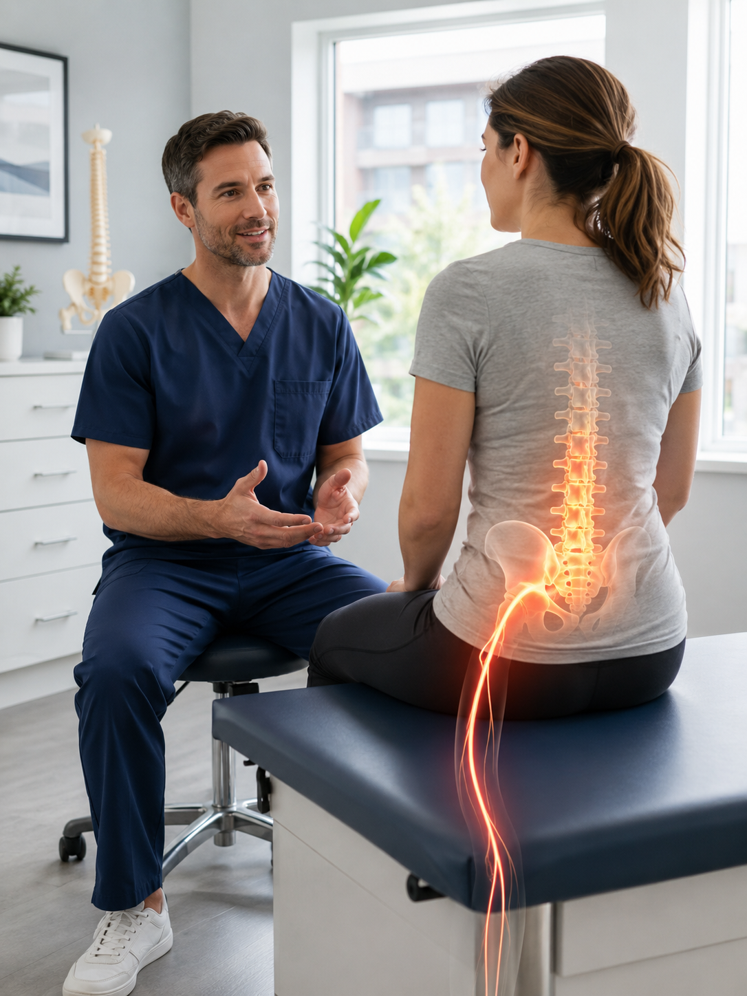 Évaluation personnalisée pour douleur sciatique à Montréal