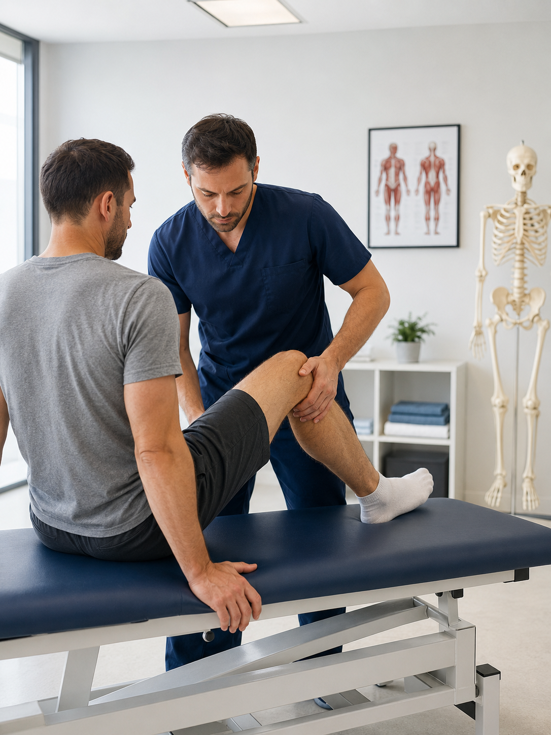 Évaluation pour distinguer douleur musculaire et sciatique