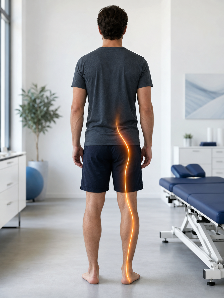 Test: is this sciatica? Recognize the symptoms 2 Possible path of sciatic pain from the lower back to the foot
