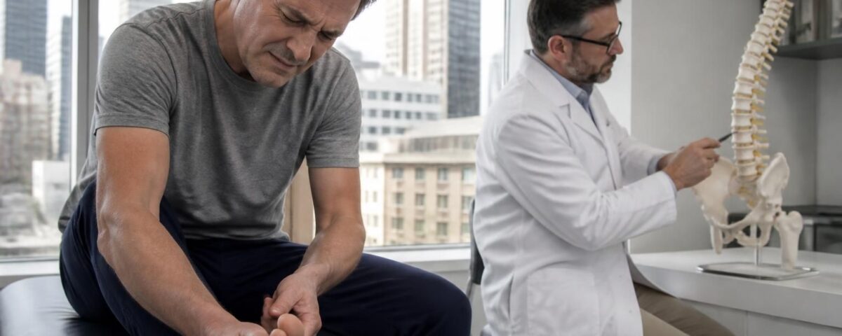 Douleur au gros orteil et sciatique à Montréal : pourquoi penser à L5 ? 14 découvrez pourquoi une douleur au gros orteil associée à une sciatique à montréal peut être liée à une irritation ou compression de la racine nerveuse l5, et quelles solutions envisager.