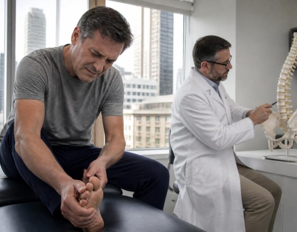 découvrez pourquoi une douleur au gros orteil associée à une sciatique à montréal peut être liée à une irritation ou compression de la racine nerveuse l5, et quelles solutions envisager.