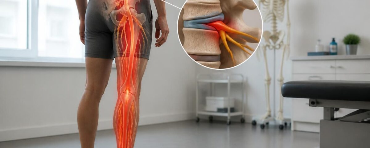 découvrez pourquoi une hernie discale provoque des douleurs irradiant dans la jambe via la sciatique, ses causes, symptômes et solutions pour soulager l'inconfort.
